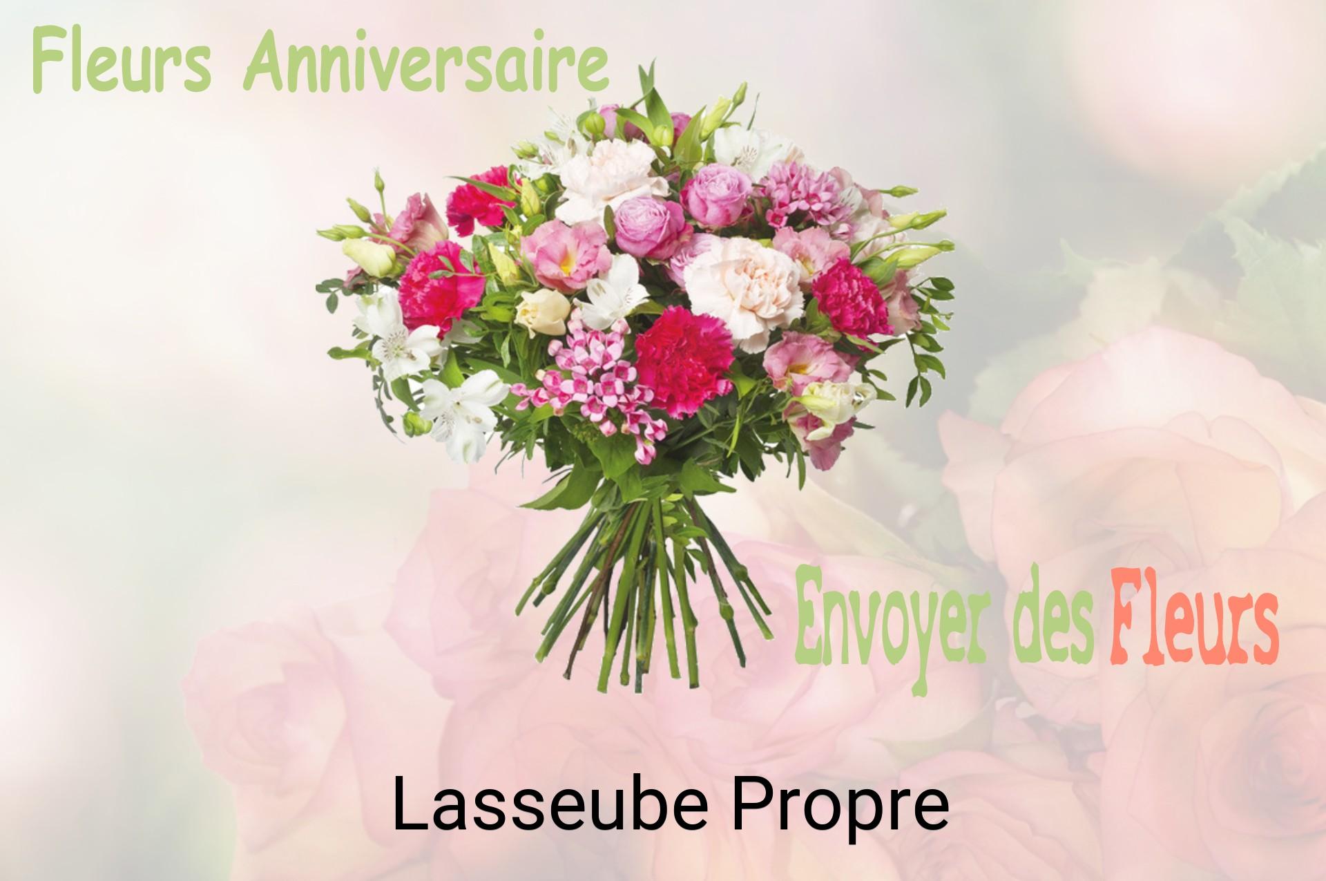 Bouquet de fleurs d’anniversaire livré à Lasseube-Propre