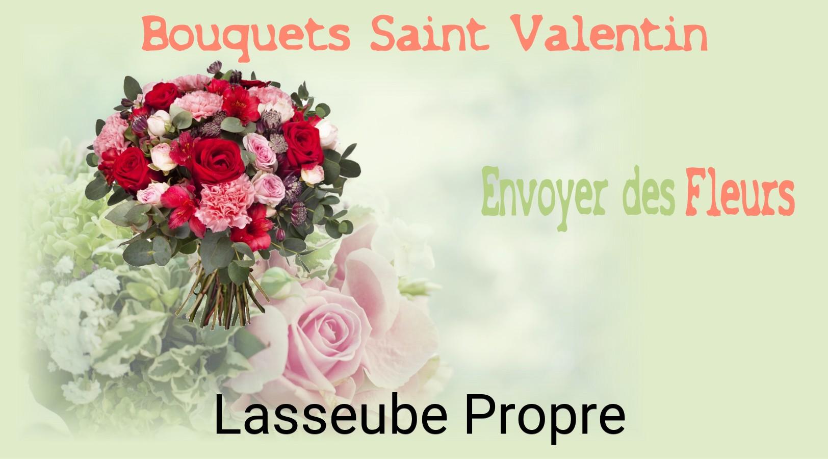 Roses de Saint-Valentin livrées à Lasseube-Propre